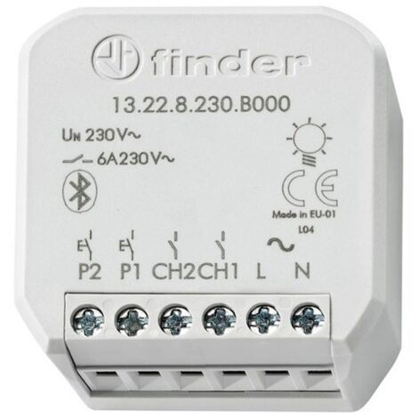 Bluetooth Finder YESLY Relé multifunción de 2 canales 13228230B000