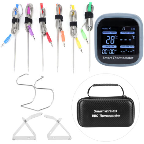 Bluetooth-Grillthermometer mit App, intelligentes Grillwerkzeug