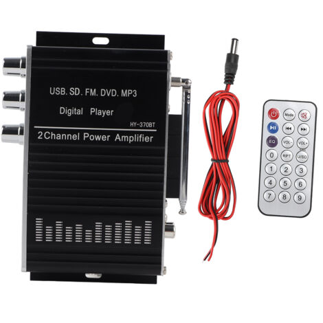 Bluetooth HiFi-Stereo-Autoradioverstärker mit digitalem FM-Player und Fernbedienung