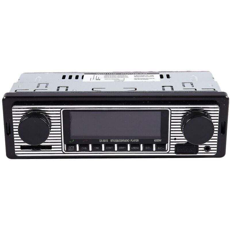 Image of Bluetooth Oldtimer-Radio MP3-Player Stereo usb aux Klassische Auto Stereo Audio