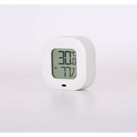 Bluetooth Thermomètre Hygromètre, Capteur de Surveillance de température d'humidité précis sans Fil, pour Maison, Bureau, Cadeau Noel