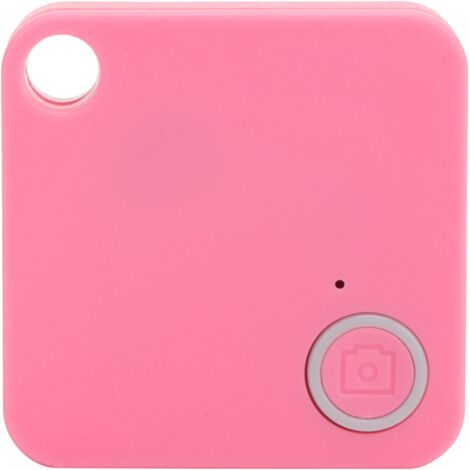 Bluetooth-Tracker mit Diebstahlalarm zur Ortung von Gegenständen und zur Erkennung von Verlusten bei Kindern, Haustieren und Geldbörsen (Pink)