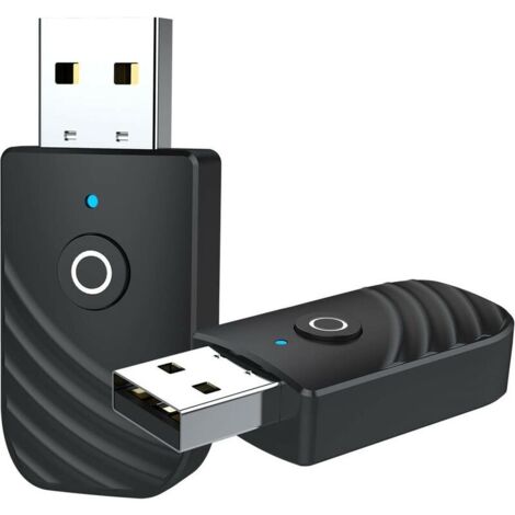 Bluetooth USB Adaptateur Bluetooth clé Bluetooth pour pc transmetteur Bluetooth, BT5.0 dongle Bluetooth Adaptateur