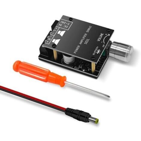 Bluetooth-Verstärkerplatine Modul ZK-502L 5.0 Bluetooth 2 50W Digitalverstärkerplatine (DC15-36V)