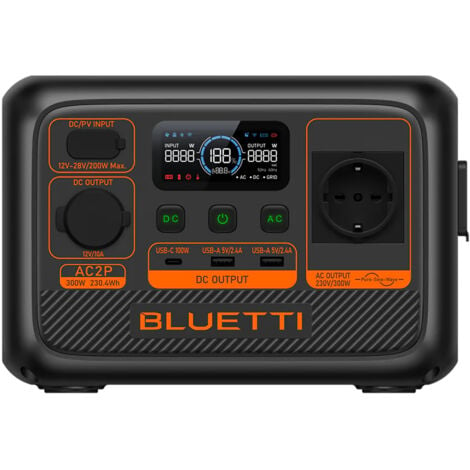 Bluetti AC2P Portable Powerstation schwarz Powerstation