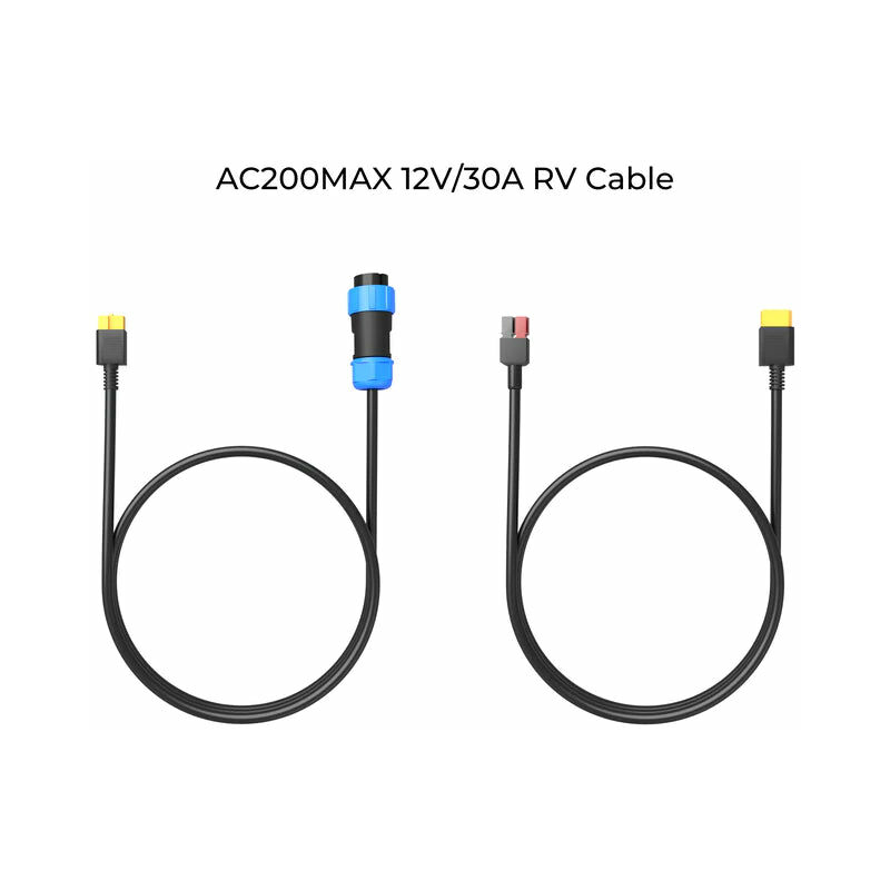 Cable rv 12V/30A pour AC200MAX - Bluetti