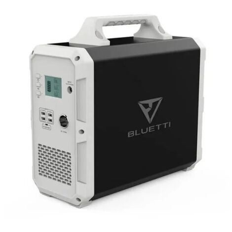 BLUETTI EB150 Générateur solaire portable 1000W Station energie 1500Wh Batterie d'alimentation de secours rechargeable 230V AC, port DC PD Type-C et USB