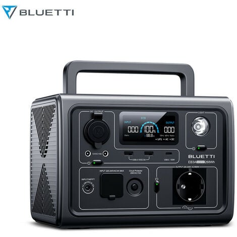 BLUETTI Portable Power Station AC180, 1152Wh LiFePO4 Battery Backup w/ 4  1800W (2700W peak) AC Outlets, 0-80% in 45 Min., Solar Generator for  Camping