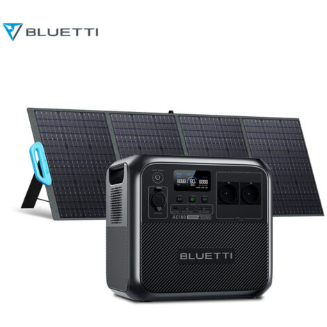 BLUETTI Générateur solaire EP500PRO avec 3 panneaux solaires PV200