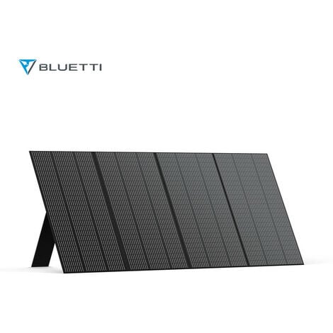 BLUETTI Panneau Solaire 350W PV350 pliable monocristallin photovoltaique portable IP65 avec poignée de transport et béquilles ajustables, chargement rapide compatible avec AC200MAX/AC200P