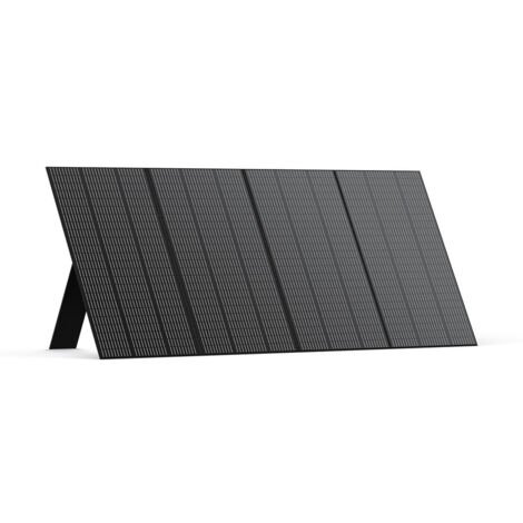 BLUETTI Panneau Solaire pour balcon 350W Panneau Solaire Monocristallin Photovoltaique Portable IP54 avec poignée de transport et béquilles ajustables
