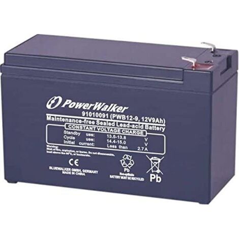 BlueWalker PWB12-9 - batterie per ups di sistema (piombo acido sigillato (VRLA), -15-50 °C)