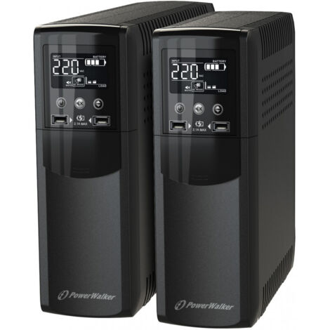 Bluewalker VI 1000 CSW - Interactivité de ligne - 1000 VA - 600 W - Sinus - 170 V - 280 V (10121112)
