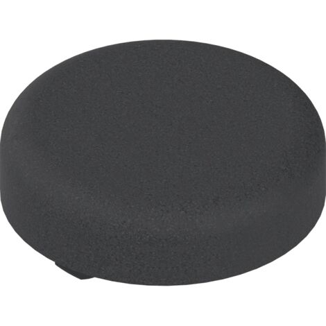 Blum Abdeckkappe rund schwarz