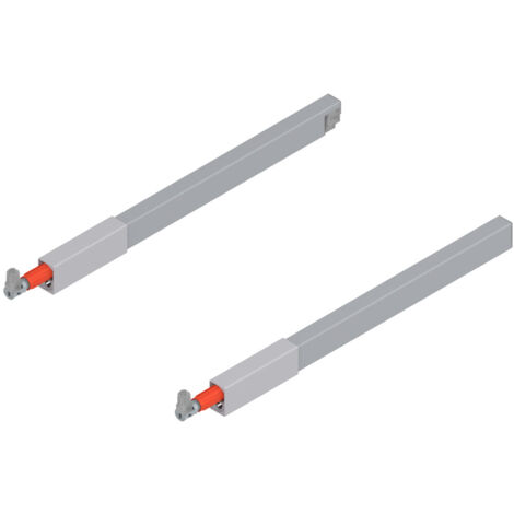 BLUM ANTARO Tandembox Längsreling Set, NL 350,  grau