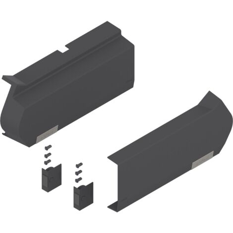 Blum AVENTOS HF Hochfaltklappe,  Abdeckkappenset,  links/rechts,  für SERVO-DRIVE tiefgr