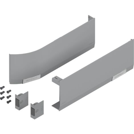 Blum Aventos HF/HS/HL TOP Abdeckkappen Set - Abdeckung für SERVO DRIVE, Kunststoff hellgrau