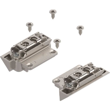 BLUM AVENTOS HK-S Frontbefestigung-Set Alurahmen schmal