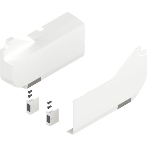Blum AVENTOS HL Hochliftklappe, Abdeckkappenset, links/rechts, für SERVO-DRIVE seiden