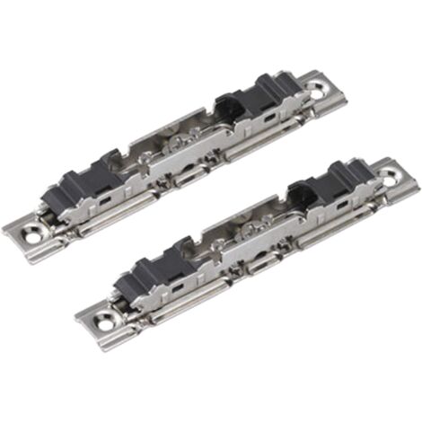 Blum Aventos HS/HL/HK-top - Frontbefestigung symmetrisch links/rechts, Stahl vernickelt - 2 Stück