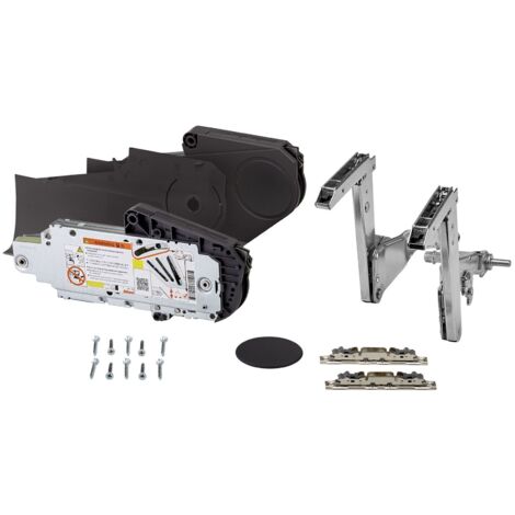 BLUM® AVENTOS HS Kraftspeicher-Set Typ D anthrazit Korpushöhe 526 - 675 mm Frontgewicht 3 - 6,75 kg