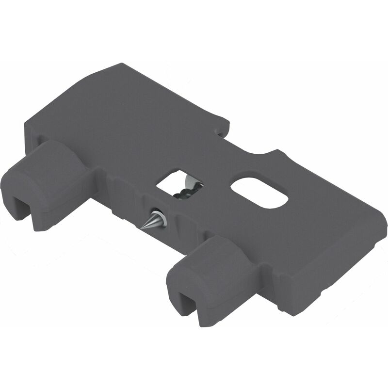 Bodenabstützwinkel für Tandembox, ks R7037 staubgrau - Blum