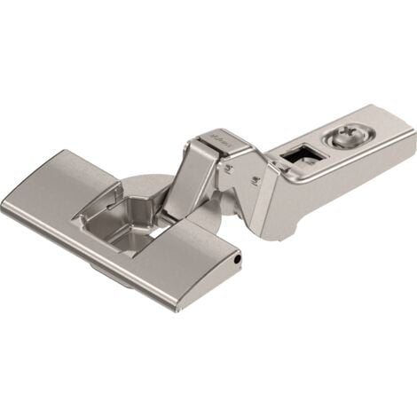 BLUM Clip-Montageplatte Inserta 100°, mit Feder, Kröpfung 18 mm