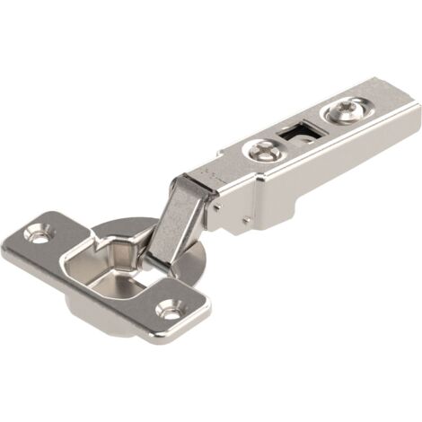 BLUM CLIP Standardscharnier 100°, gerade mit Feder, Schrauben