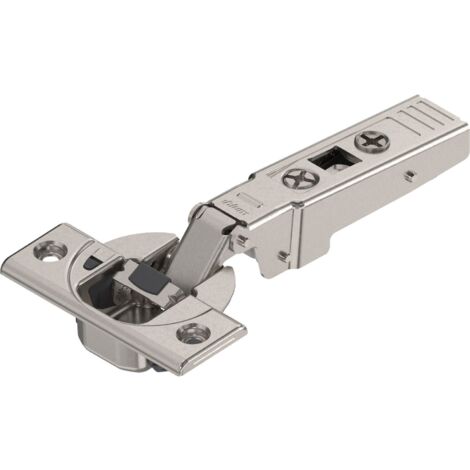 BLUM CLIP top BLUMOTION Profiltürscharnier 95°, gerade mit Feder, Schrauben