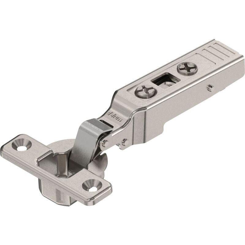Clip top Minischarnier 94°, gerade mit Feder, Schrauben - Blum