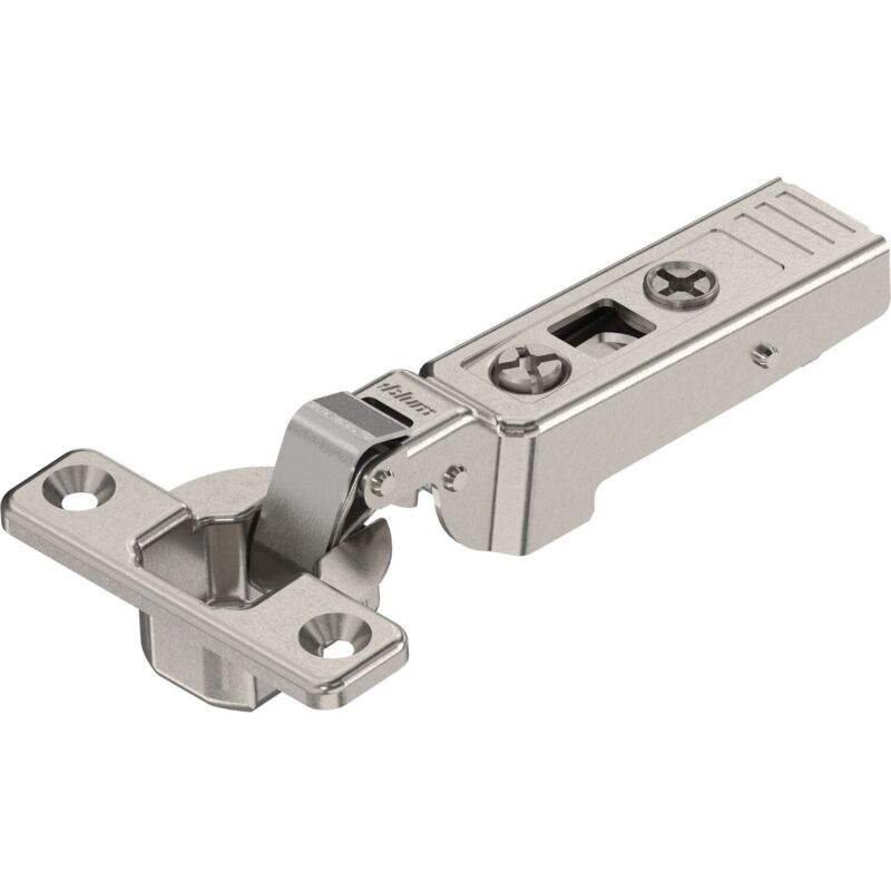 Clip top Minischarnier 94°, 9,5mm gekröpft mit Feder, Schrauben - Blum