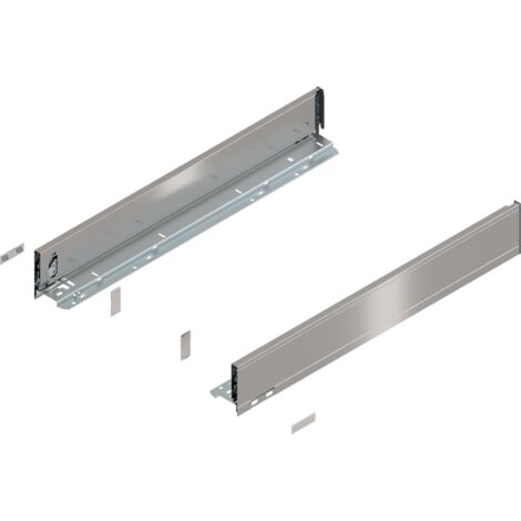 Blum LBX Zargen pure H= 90, 3mm NL 600mm, Inox
