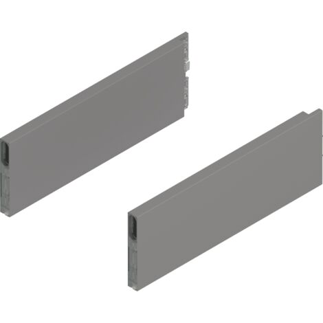 Blum Merivobox Boxcap,  NL=300mm,  Höhe E,  links/rechts,  indiumgrau