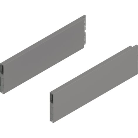 Blum Merivobox Boxcap,  NL=350mm,  Höhe E,  links/rechts,  indiumgrau