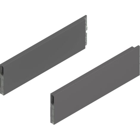 Blum Merivobox Boxcap,  NL=350mm,  Höhe E,  links/rechts,  oriongrau