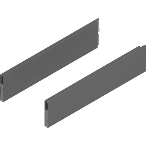 Blum Merivobox Boxcap,  NL=450mm,  Höhe E,  links/rechts,  oriongrau