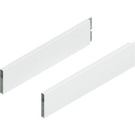 Blum Merivobox Boxcap,  NL=450mm,  Höhe E,  links/rechts,  seidenweiß