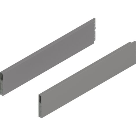 Blum Merivobox Boxcap,  NL=500mm,  Höhe E,  links/rechts,  indiumgrau