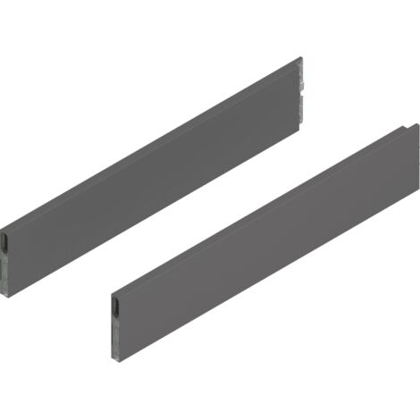 Blum Merivobox Boxcap,  NL=550mm,  Höhe E,  links/rechts,  oriongrau