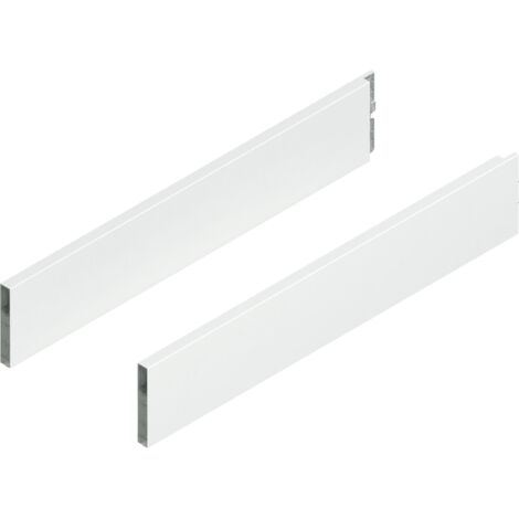 Blum Merivobox Boxcap,  NL=550mm,  Höhe E,  links/rechts,  seidenweiß
