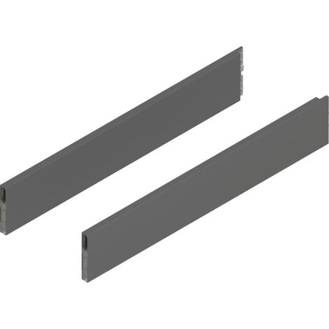 Blum Merivobox Boxcap,  NL=600mm,  Höhe E,  links/rechts,  oriongrau