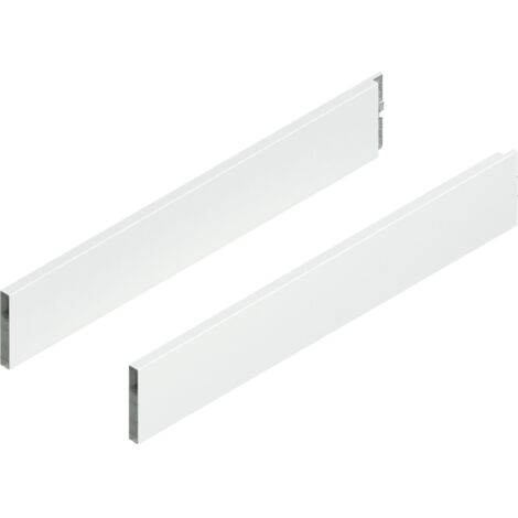 Blum Merivobox Boxcap,  NL=600mm,  Höhe E,  links/rechts,  seidenweiß