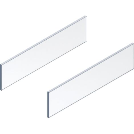 Blum Merivobox Einschubelement Glas klar,  NL 450,  H: 95,  Stärke: 8mm (Set)
