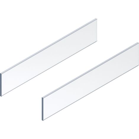 Blum Merivobox Einschubelement Glas klar, NL 550, H: 95, Stärke: 8mm (Set)