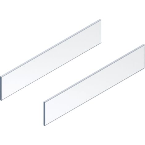 Blum Merivobox Einschubelement Glas klar, NL 550, H: 95, Stärke: 8mm (Set)