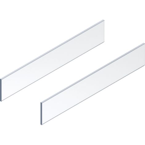 Blum Merivobox Einschubelement Glas klar,  NL 600,  H: 95,  Stärke: 8mm (Set)