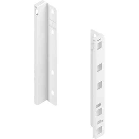 Blum MERIVOBOX Holzrückwandhalter, Höhe E (209 mm), links/rechts, seidenweiß