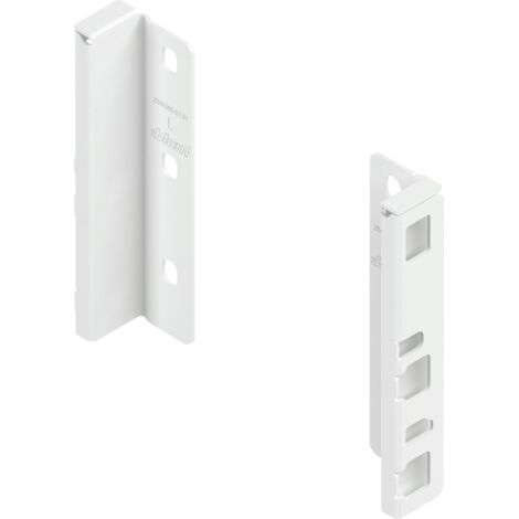 Blum MERIVOBOX Holzrückwandhalter,  Höhe K (146 mm),  links/rechts,  seidenweiß