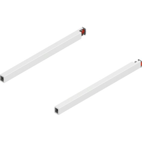 Blum MERIVOBOX Längsreling,  NL=300 mm,  links/rechts,  seidenweiß