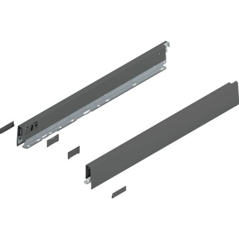 Blum Merivobox Zarge, Höhe N (68,5 mm) NL=550 mm, l/r inkl.